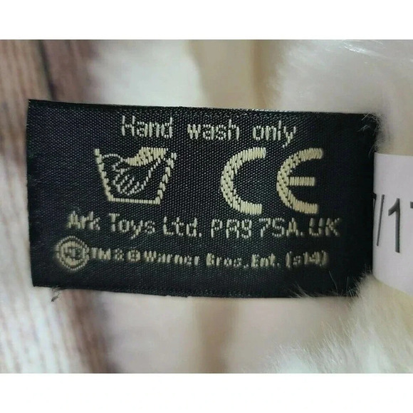 Warner Bros Harry Potter At Platform 9 3/4 Plush Hedwig Owl Stuffed Animal White - Picture 6 of 6